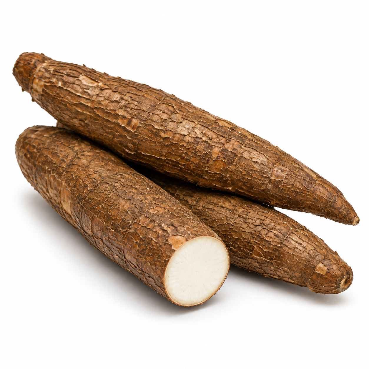 Cassava With Skin